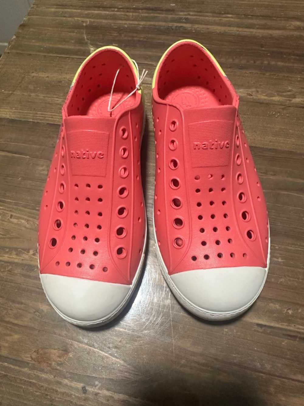 Native Kids Jefferson Slip-On Water Shoes Odor Resistant Lightweight Size C13